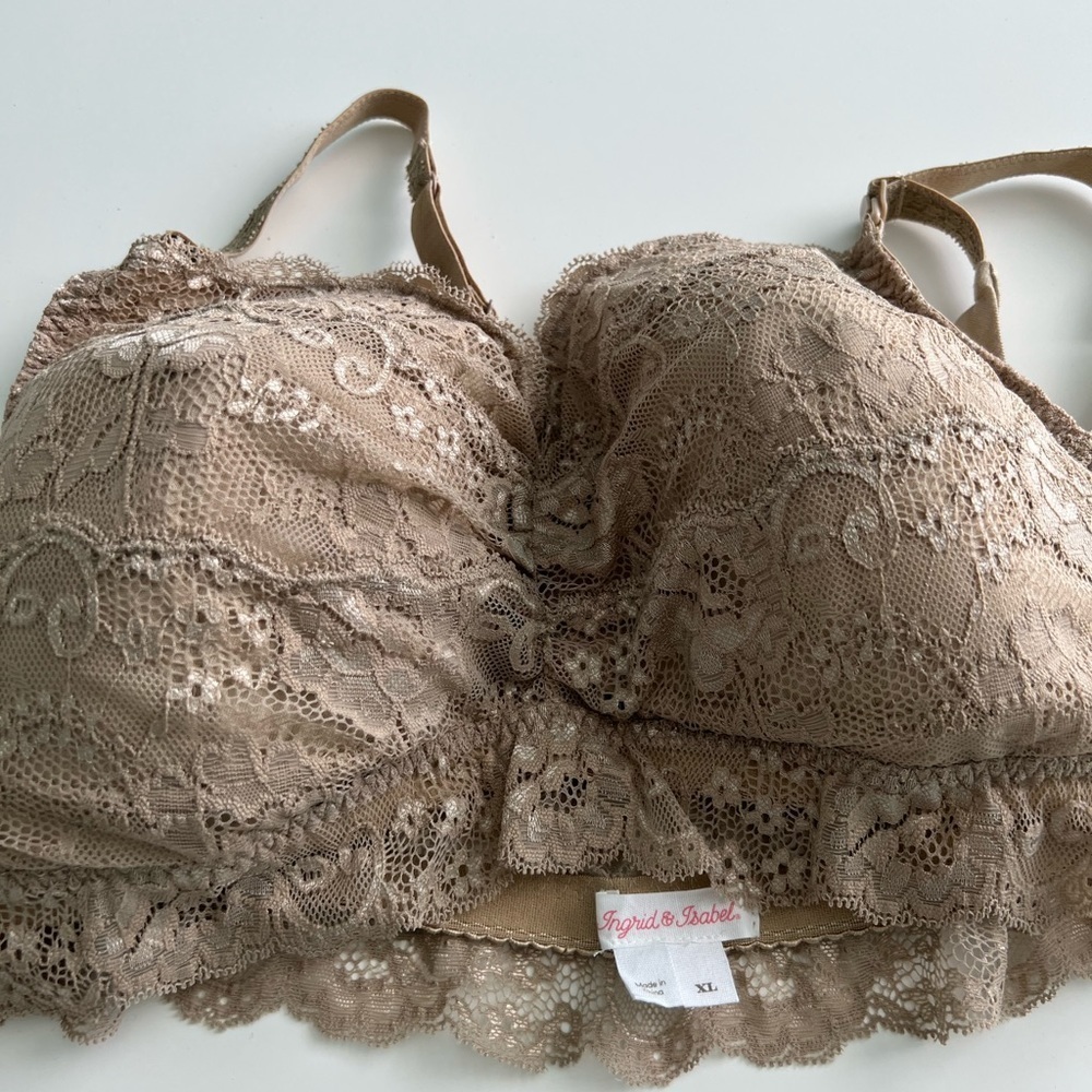 Nursing bra with cotton backing, size XL, New With Tags